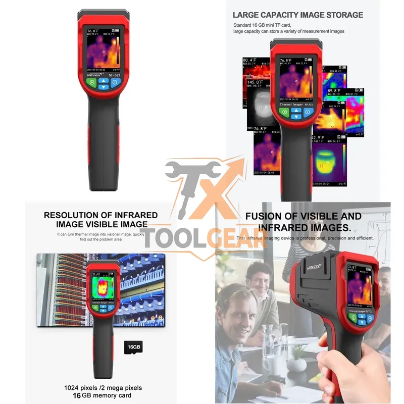 Câmeras de segurança NOYAFA NF - Nf 521 Thermal Imaging Camera avaliação e preço