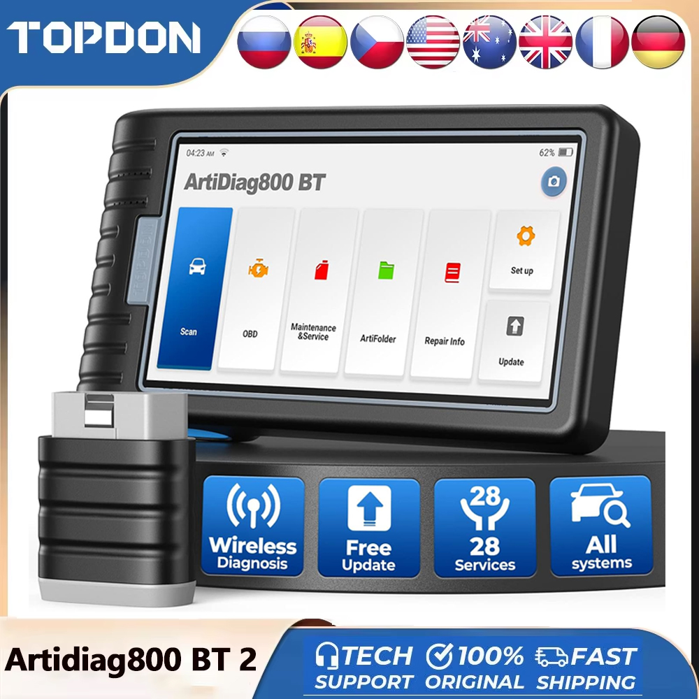 TOPDON ArtiDiag800 BT Ferramen - Topdon Tc001 Thermal Camera avaliação e preço